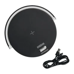 Akku Tischlampe LED Touch kabellose Ladefunktion für Smartphone