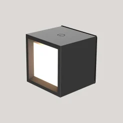 Akku Wandleuchte kabellos LED Touch Dimmer B: 7,5 cm Akku