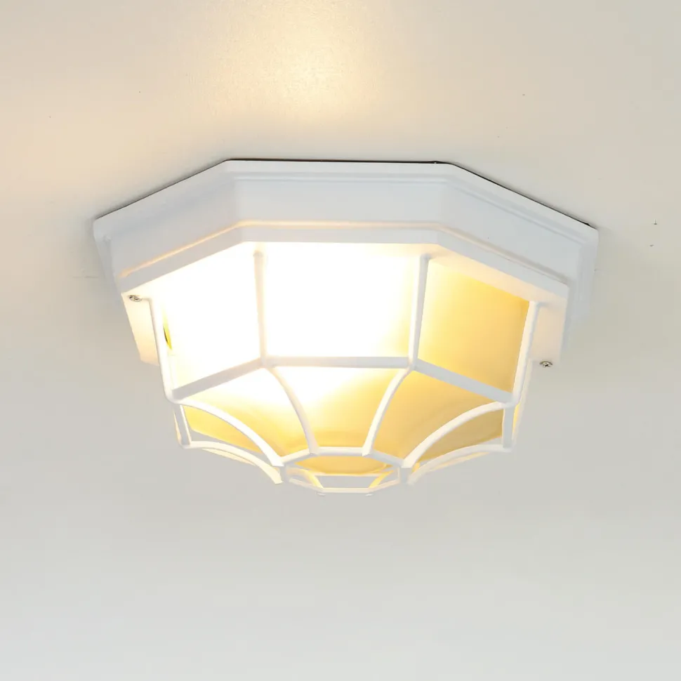 Außen Deckenleuchte E27 wetterfest Ø27cm MILANO