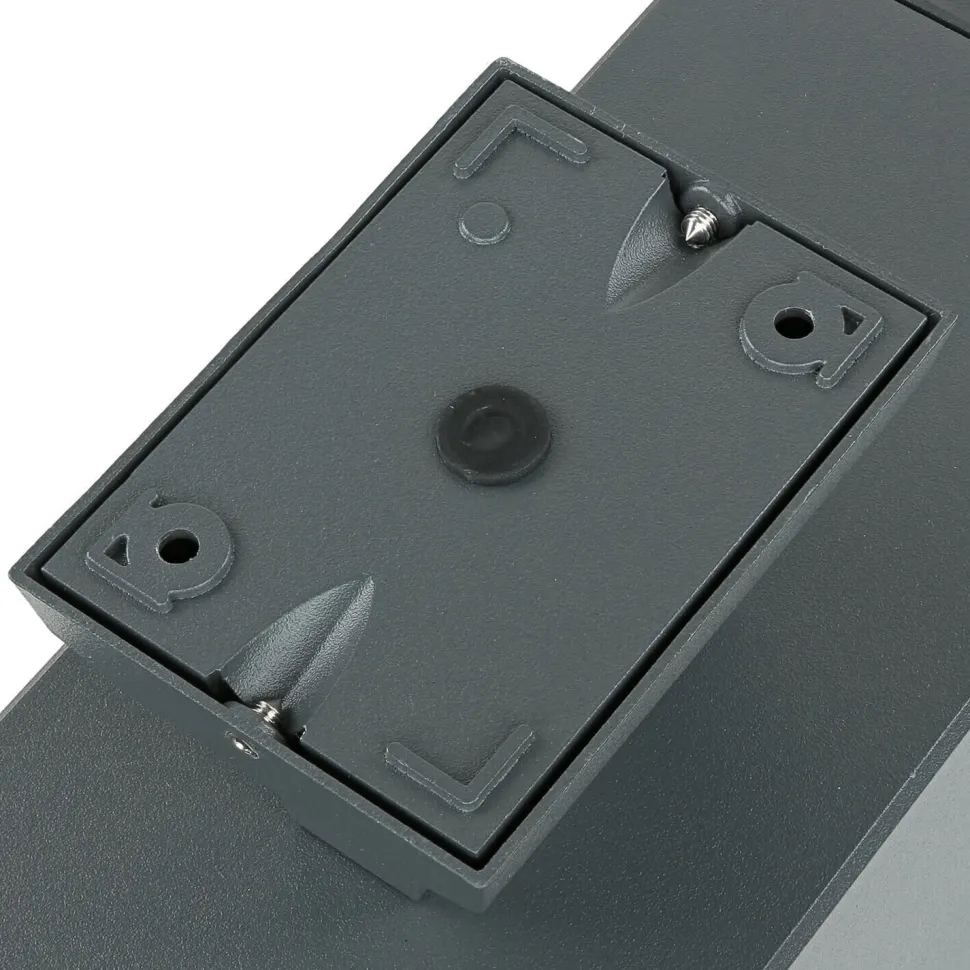 Außenlampe Anthrazit Up Down IP54 eckig 30cm