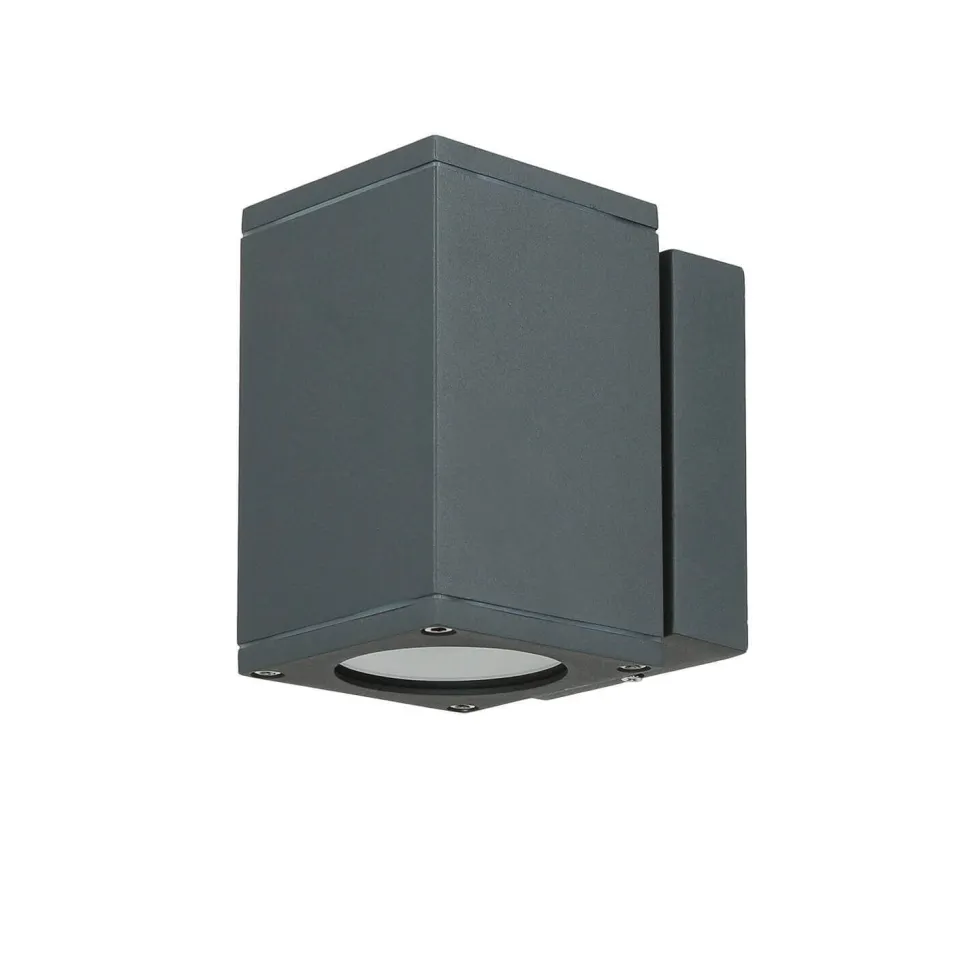 Außenleuchte Anthrazit Aluminium eckig IP54