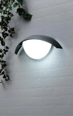 Außenleuchte Schwarz Weiß IP44 blendarm REMA