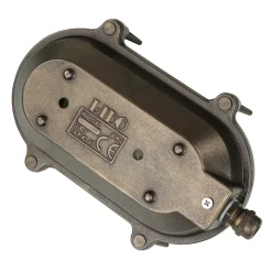 Außenleuchte Wand Messing Glas Maritim IP64 B: 21 cm E27