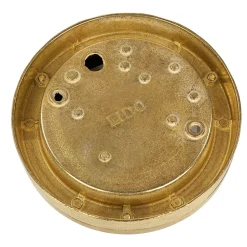 Außenwandlampe Messing Maritim rund Terrasse Haus