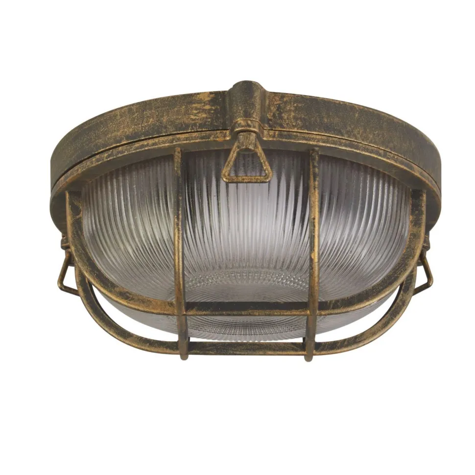 Außenwandleuchte IP44 D: 26,5 cm E27 rund