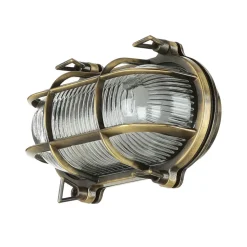 Außenwandleuchte Messing Antik Premium SKIATHOS