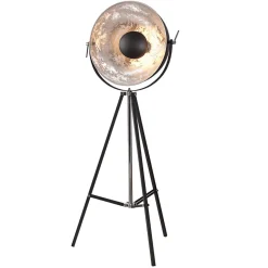 Außergewöhnliche Standleuchte Schwarz beweglich