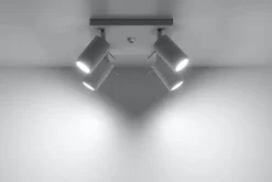 Aufbau Spotstrahler ETNA in Weiß 4-flmg