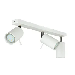 Aufbau Spotstrahler ETNA in Weiß 3-flmg