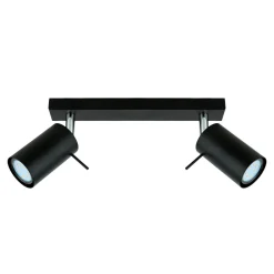 Aufbau Spotstrahler ETNA in Schwarz 2-flmg