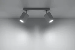 Aufbau Spotstrahler FALERIA in Weiß 2-flmg