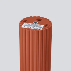 Aufbauspot schmal Ø 6,5 cm H: 60 cm GU10 Rot Modern Aluminium