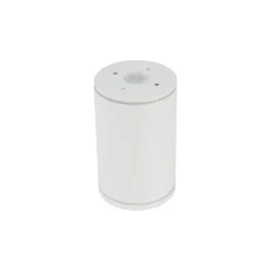 Aufbauspot Weiß Metall GU10 IP44 rund Ø6,3 cm Aufputz