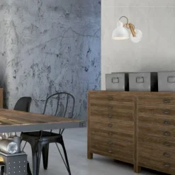 Aufbaustrahler Beleuchtung Holz Modern TIASIA