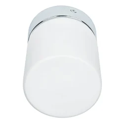 Aufbaustrahler Weiß Chrom Glas