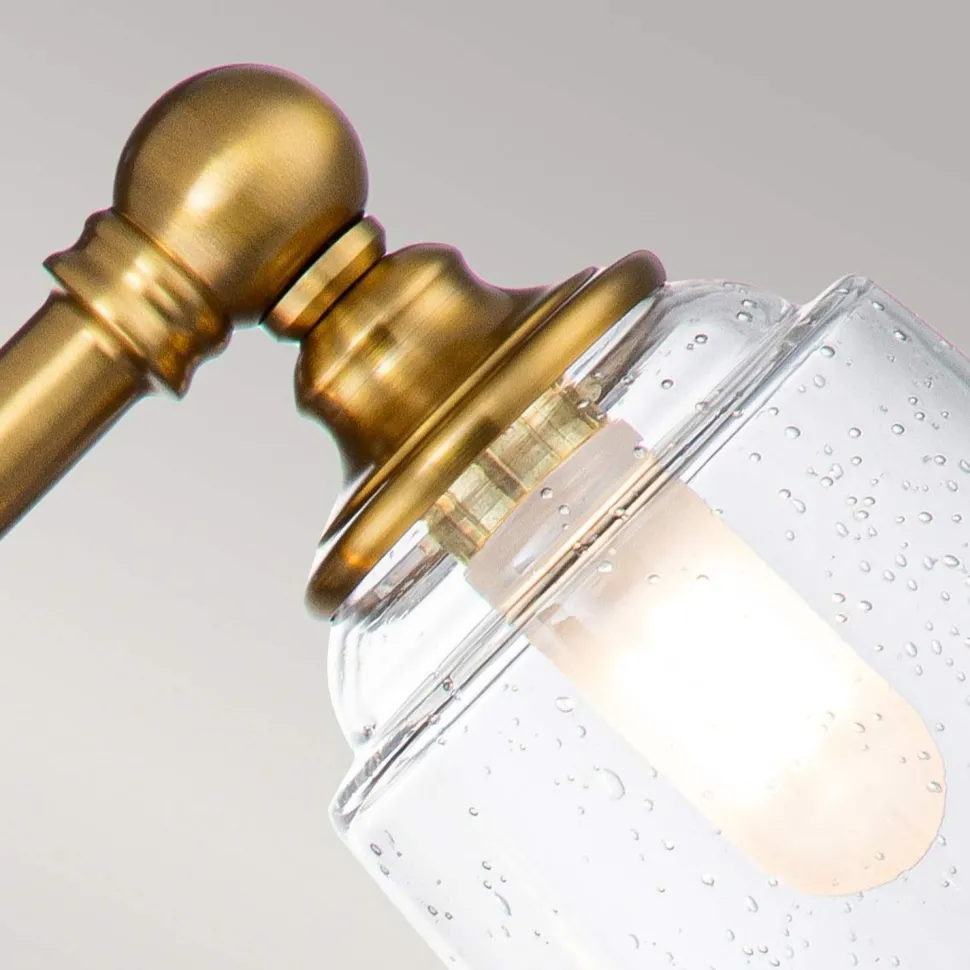 Bad Lampe Spiegel 53,3 cm breit IP44 mit 3x G9 LED 3000 K warm