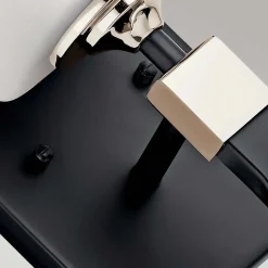 Badezimmerleuchte Metall Glas G9 IP44 H: 41,3 cm Metall Glas