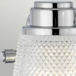 Badezimmerleuchte Wand IP44 54,5 cm breit mit 3x G9 LED