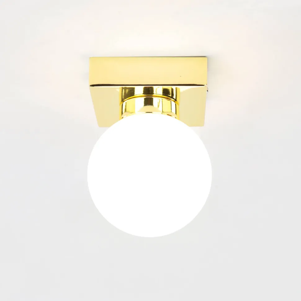 Badlampe in Gold Weiß STAR Wand Decke