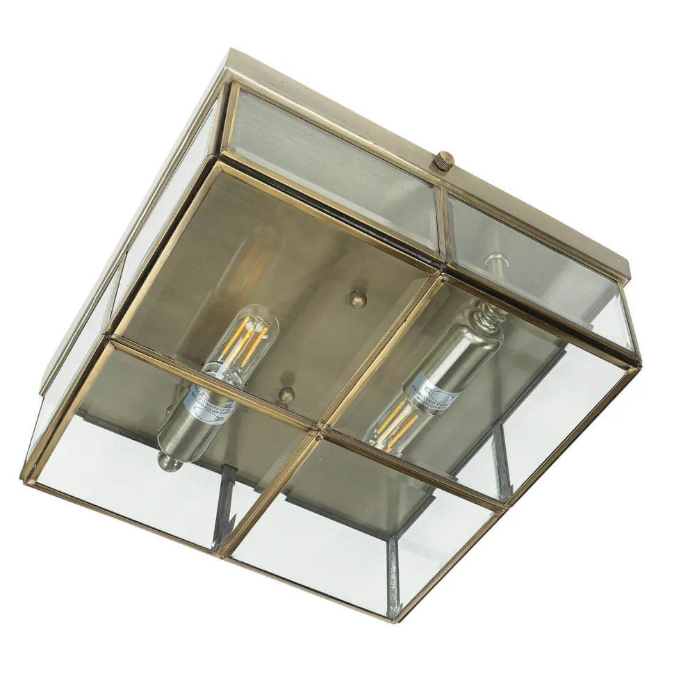 Bauhaus Deckenleuchte Deckenlampe Bronze farben