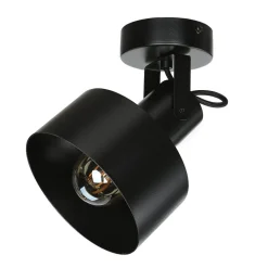 Besondere Spot Lampe Rif verstellbar Schwarz