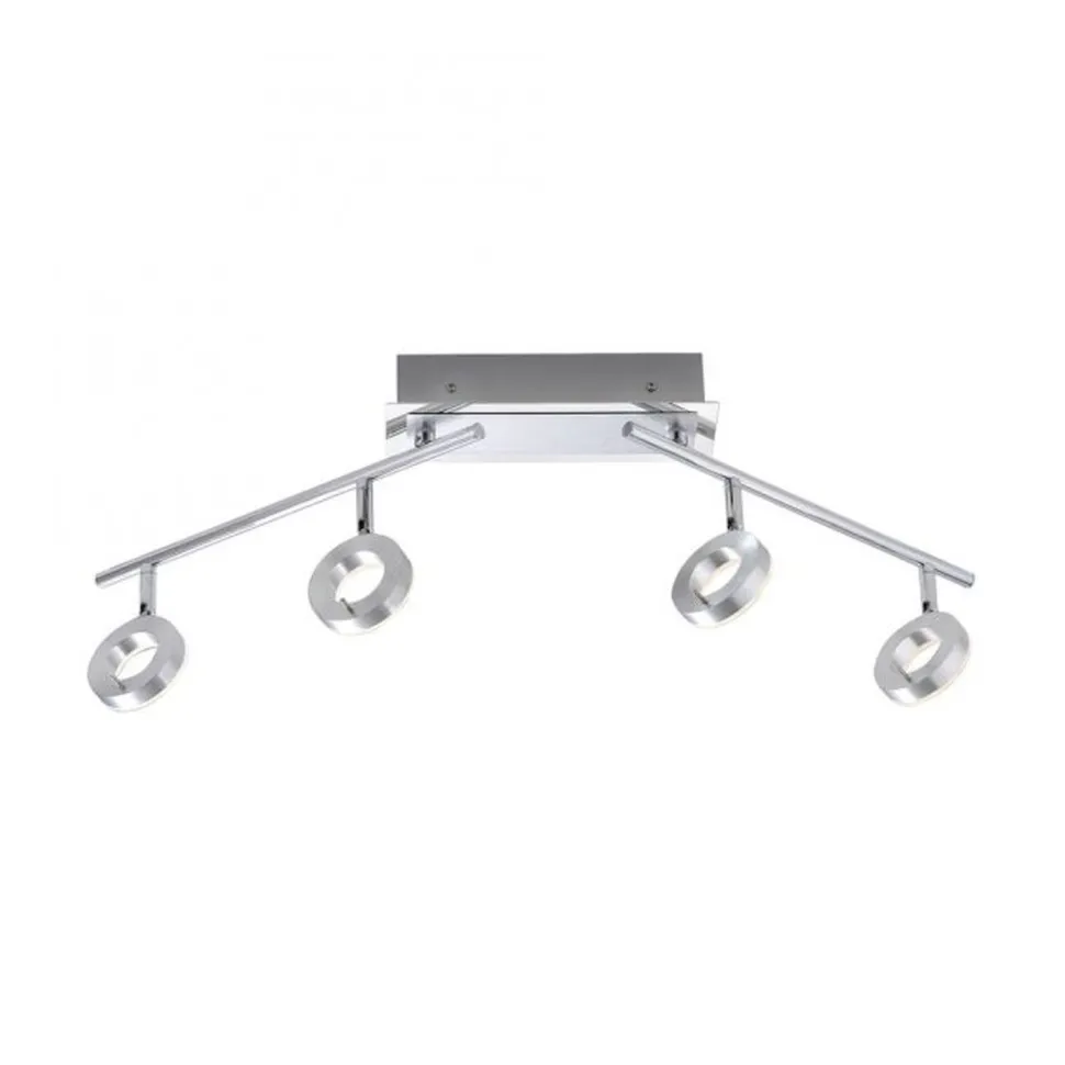 Beweglicher LED Deckenstrahler in Aluminium IP44 94 cm
