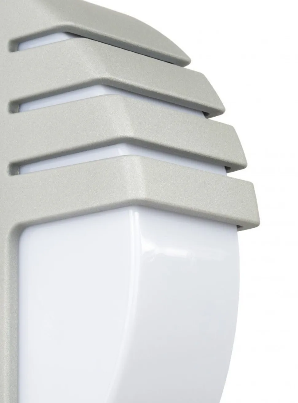 Blendarme Außenlampe in Silber IP54 wetterfest E27