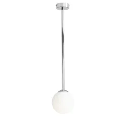Blendarme Deckenlampe Glas Metall in Chrom E14 H:67 cm