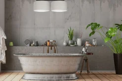 Blendarme Deckenlampe Stoff Schwarz Grau Weiß E27 70 cm