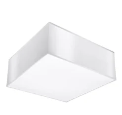 Blendarme Deckenleuchte Weiß Modern 25 cm quadratisch E27