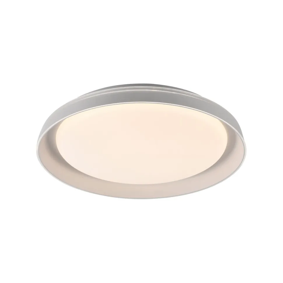 Blendarme LED Deckenlampe Weiß Ø43 cm 2630 lm dimmbar