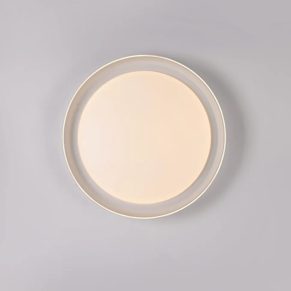 Blendarme LED Deckenlampe Weiß Ø43 cm 2630 lm dimmbar