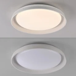 Blendarme LED Deckenlampe Weiß Ø43 cm 2630 lm dimmbar