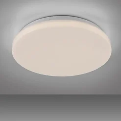 Blendarme LED Deckenlampe Weiß Ø22 cm rund 8 W wohnlich