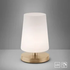 Blendarme Tischlampe dimmbar Touch Glas G9 inklusive