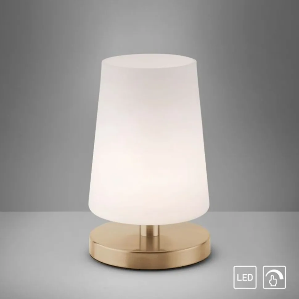 Blendarme Tischlampe dimmbar Touch Glas G9 inklusive