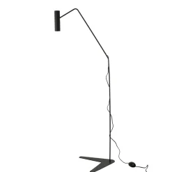 Bodenleuchte mit schwenkbarem Kopf