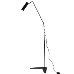 Bodenleuchte mit schwenkbarem Kopf