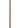 Braune Stehleuchte Metall 160cm Retro E27 Wohnzimmer