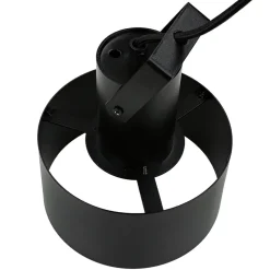 Coole Hängelampe Rif Schwarz mit Zierbügel