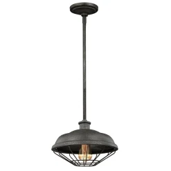 Deckenlampe ALVER Anthrazit Ø30cm kürzbar Lampe