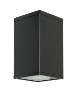 Deckenlampe Außen IP54 Schwarz eckig E27