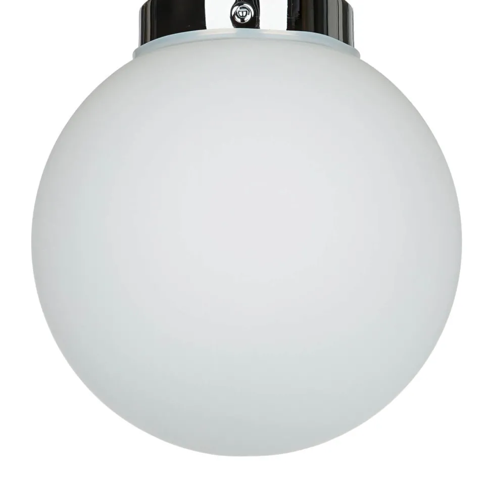 Deckenlampe Badezimmer Chrom Weiß E14
