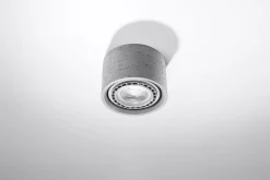 Deckenlampe Beton klein Ø 14 cm H: 9 cm GU10