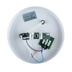 Deckenlampe 3-flammig Weiß Ø 20 cm Metall verstellbar