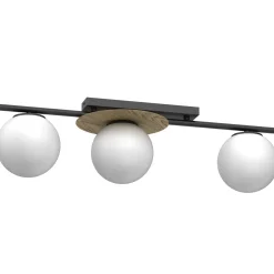 Deckenlampe Glas Metall L:74 cm E27 Modern gemütlich