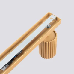 Deckenlampe groß 117 cm lang 4-flammig GU10 in Gold Modern