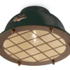 Deckenlampe Keramik E27 Ø 35 cm rund Vintage Design