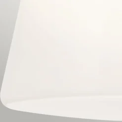 Deckenlampe klein B: 21,6 cm E27 Metall Glas in Bronze Weiß