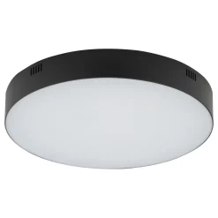 Deckenlampe LED Schwarz 4000 K 4500 lm Ø 30 cm rund Modern